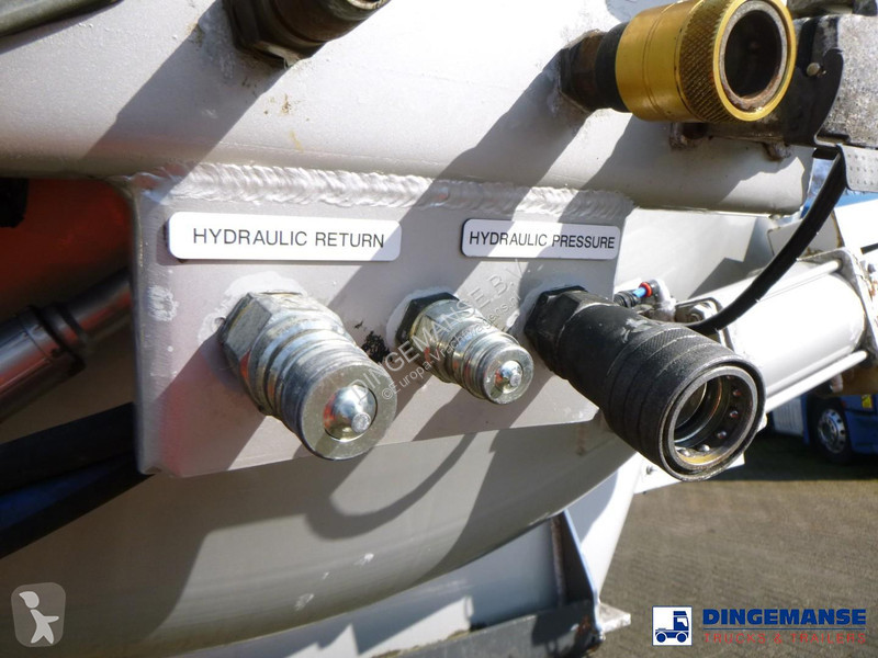 نصف مقطورة Crossland Vacuum tank alu 33.4 m3 /...