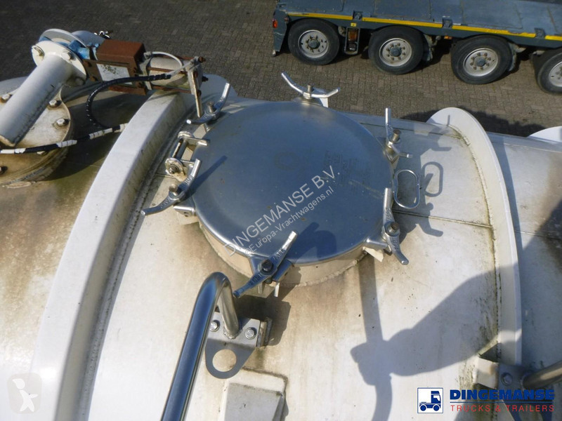 نصف مقطورة Crossland Vacuum tank alu 33 m3 / 1...