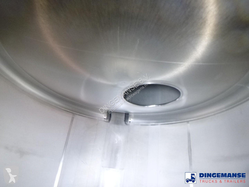 نصف مقطورة Parcisa Chemical tank inox L4BH 37.5...