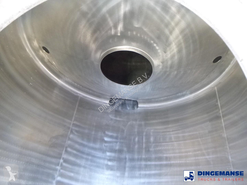 نصف مقطورة LAG Chemical tank inox 37.5 m3 / 1 comp