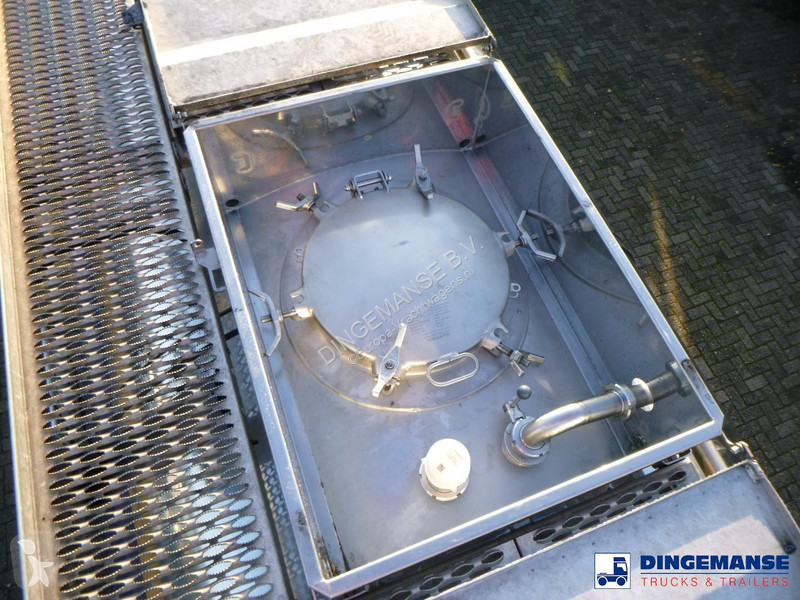 نصف مقطورة LAG Food tank inox 32m3 / 3 comp +...