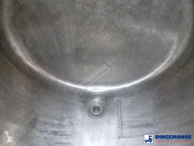 نصف مقطورة Burg Chemical tank inox L4BH 30 m3 /...