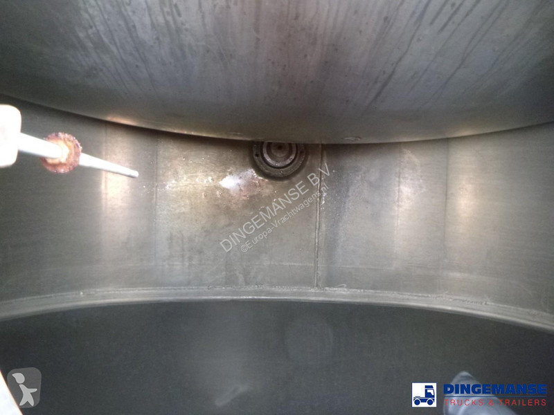 نصف مقطورة Merceron Fuel tank alu 39.9 m3 / 9 comp