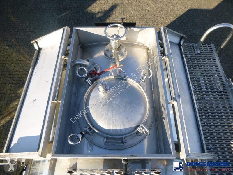 نصف مقطورة Burg Food / chemical tank inox L4BH...