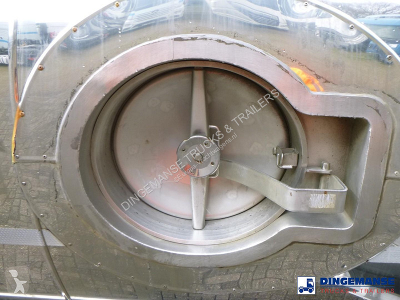نصف مقطورة Maisonneuve Food (milk) tank inox 29...