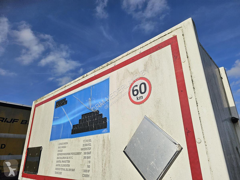 نصف مقطورة Burg BPO 12-10 ORNXX | USED FOR GAS...