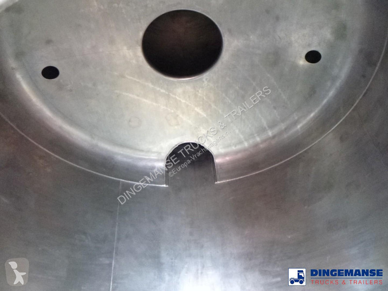 نصف مقطورة Burg Chemical tank inox L4BH 32.5 m3...