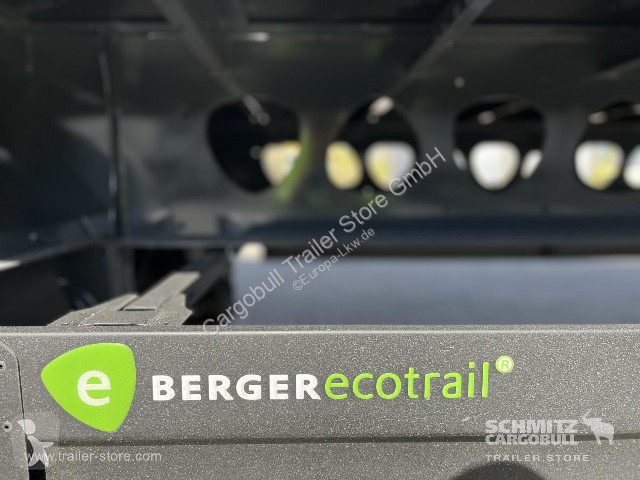 نصف مقطورة Berger Curtainsider Standard Getränke