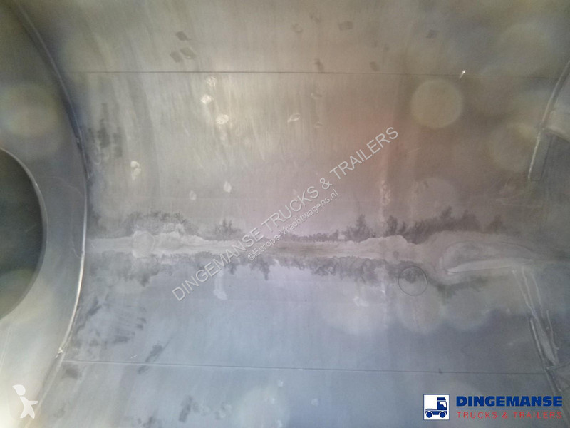 Félpótkocsi Magyar Chemical tank inox L4BH 33.3...