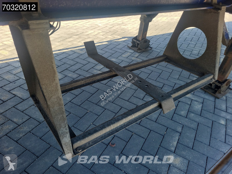 نصف مقطورة Groenewegen DRO-12-20B 2 axles Lift...