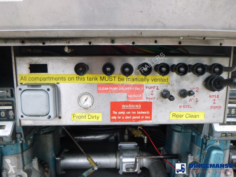 نصف مقطورة Magyar Fuel / oil tank inox 23 m3 /...