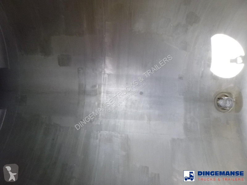 نصف مقطورة Burg Chemical tank inox L4BH 22.5 m3...