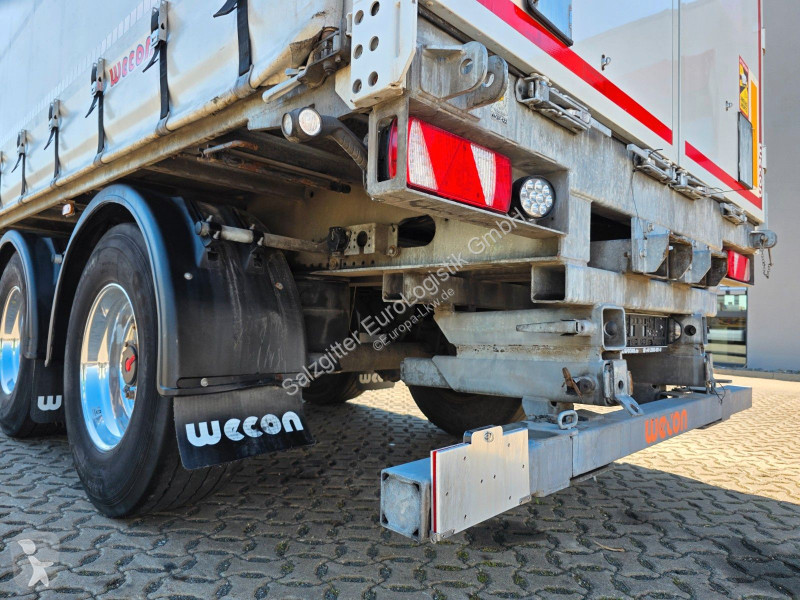 نصف مقطورة Wecon APS218 / STAPLERHALTERUNG /...