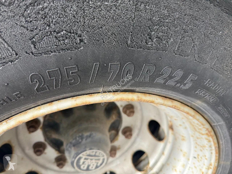 نصف مقطورة Krone 2 AXLE - WITH STEERING AXLE