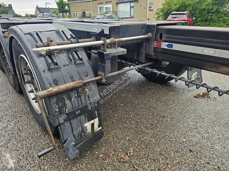 نصف مقطورة Pacton ET3 - MULTI CHASSIS -ALL...