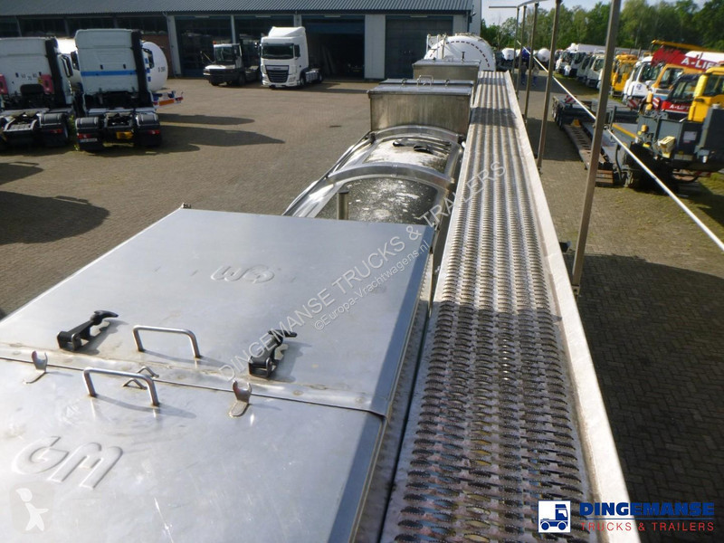 Magyar Chemical tank inox 22.5 m3 / 1 comp...