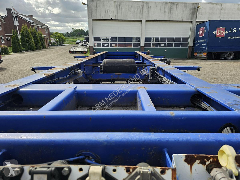 نصف مقطورة Krone F.ATL 20-BPW DRUM-STEEL SPRINGS.
