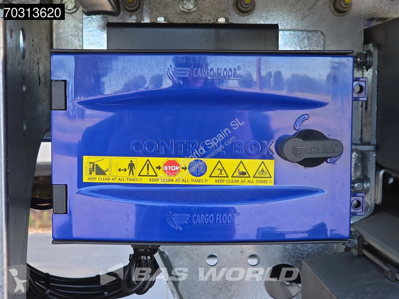 نصف مقطورة Kraker trailers CF-Z Track 10mm 92m3...