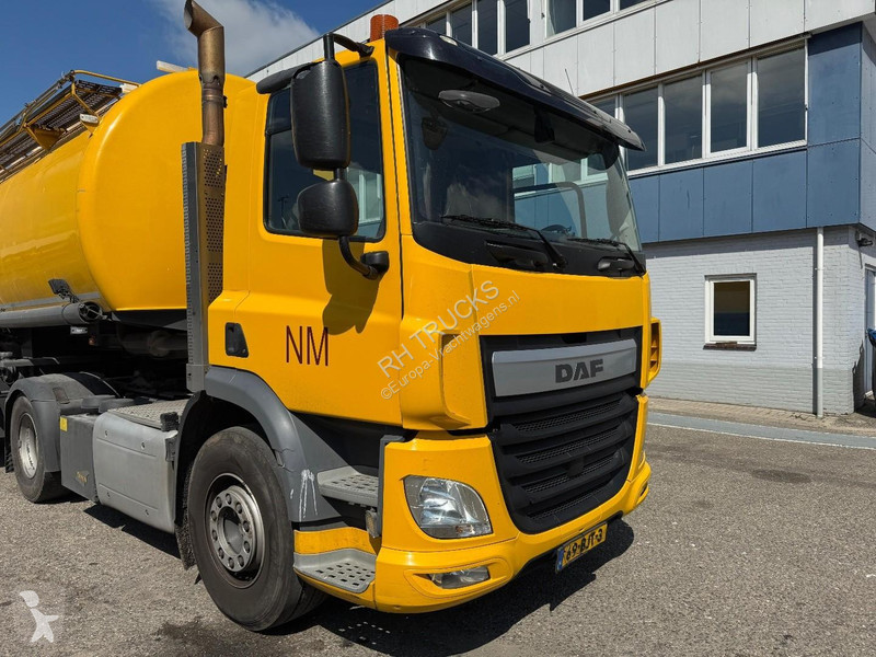 نصف مقطورة Wijnveen 2 AXLE SILO + DAF CF 400...
