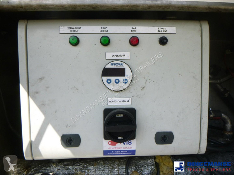 نصف مقطورة Van Hool Food tank inox 28.5 m3 / 3...