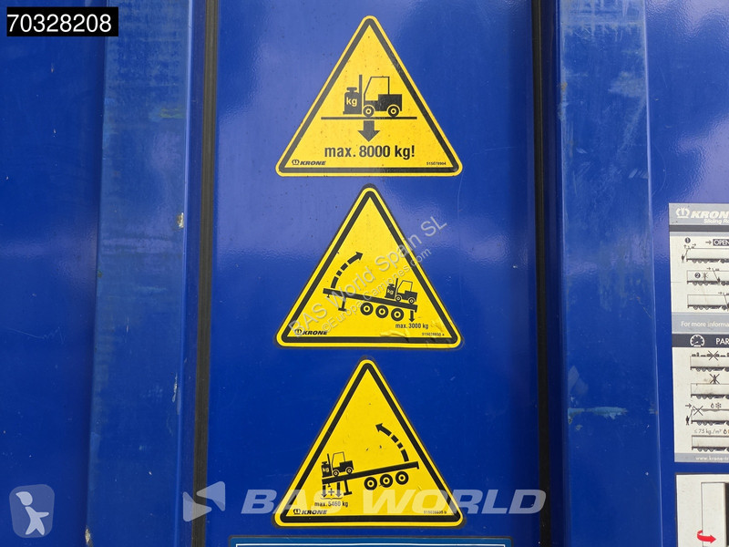 نصف مقطورة Krone Lift Axle Boards