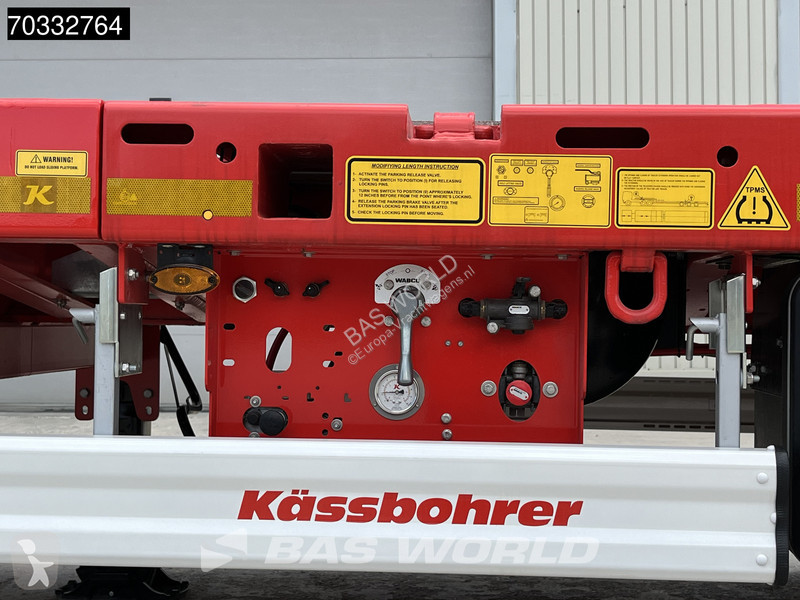 نصف مقطورة Kässbohrer 3 axles mega extendable...