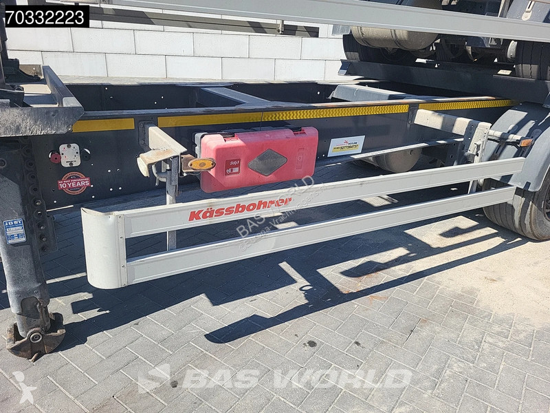 نصف مقطورة Kässbohrer CS APK 09/26 40ft 45ft...