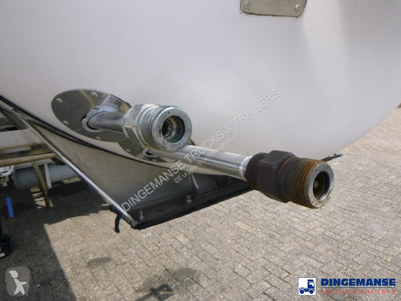 نصف مقطورة Van Hool Food tank inox 28 m3 / 1 comp