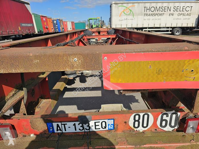 نصف مقطورة Fruehauf VFK TF 38C1 40 2 X20 SMB DRUM
