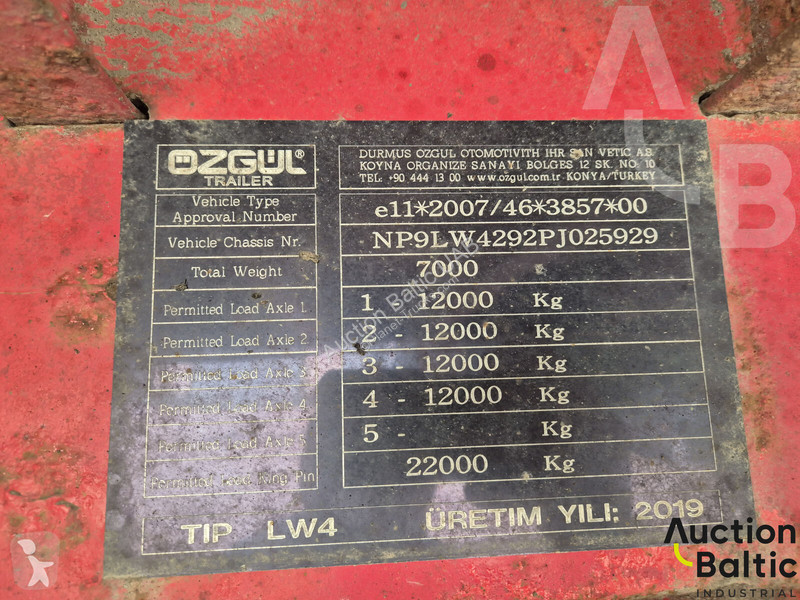 Полуприцеп Ozgul LW4