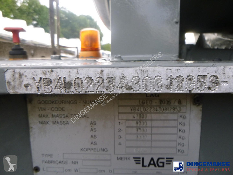 Semirremolque LAG Fuel tank alu 50.3 m3 / 5 comp