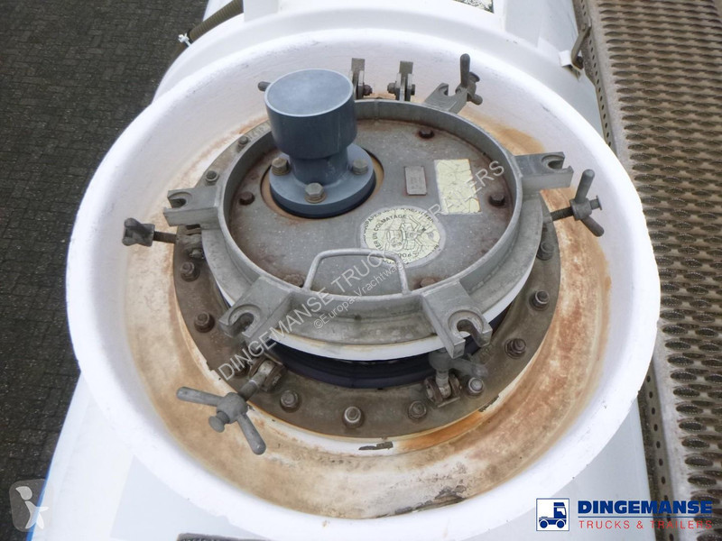 Félpótkocsi Magyar Chemical ACID tank inox 24.5...