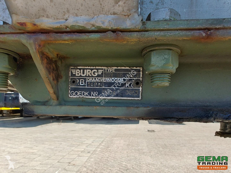 Полуприцеп Burg BPO 12-27 Z Insulated Stainless...