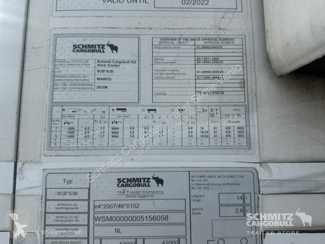 نصف مقطورة Schmitz Cargobull Tiefkühler Multitemp