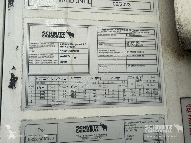نصف مقطورة Schmitz Cargobull Tiefkühler...