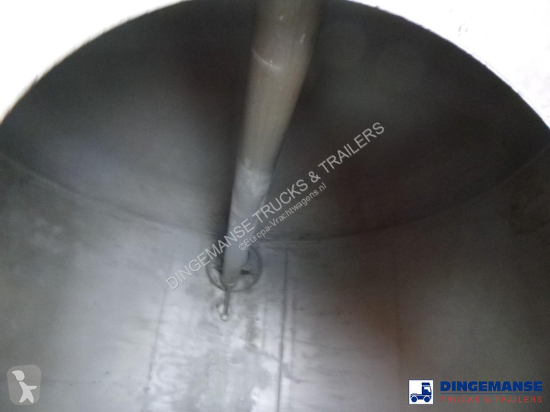 Oplegger Maisonneuve Chemical tank inox 34.6 m3...