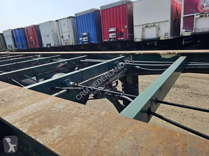 Oplegger Flandria 2 AXLE 20 FT CHASSIS STEEL...