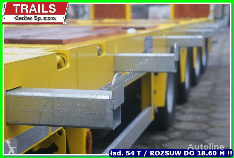Semirimorchio Mega 4 axle low floor 18.600 m....