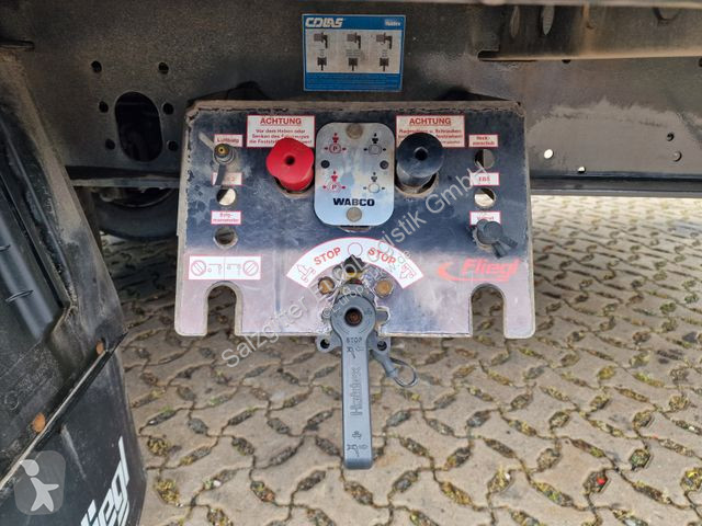 Semitrailer Fliegl SZS01 / Hubdach / Jumbo