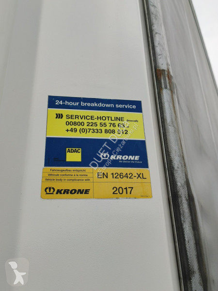 نصف مقطورة Krone Standard OŚ Podnoszona SAF 2017r