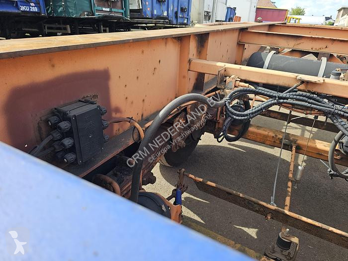 Semi reboque  20 ft container chassis  steel...