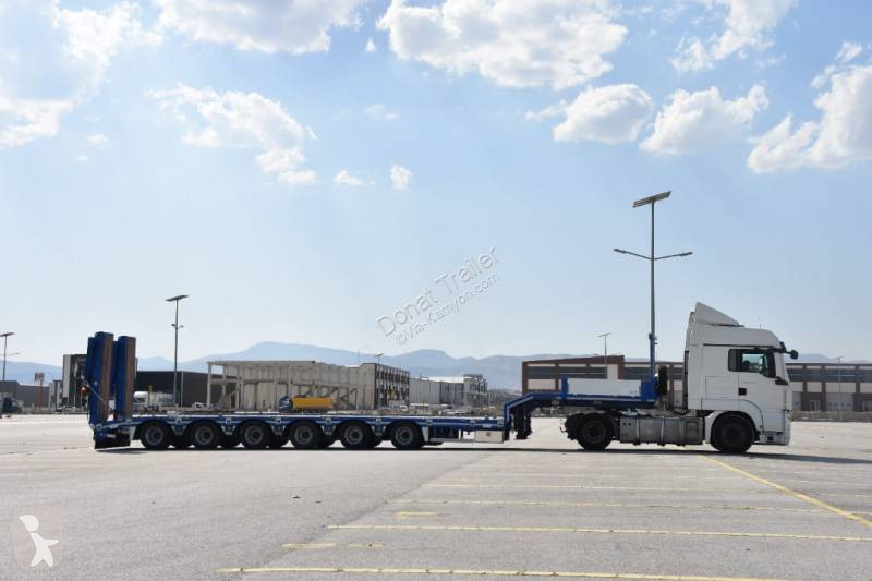 Semitrailer Donat 6 axle lowbed semitrailer -...