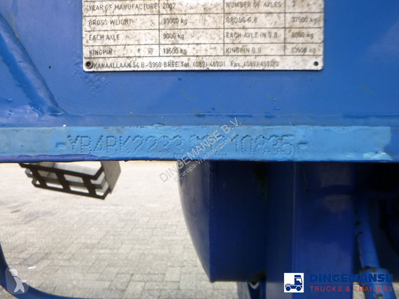 Semiremorca LAG Powder tank alu 55 m3 (tipping)...