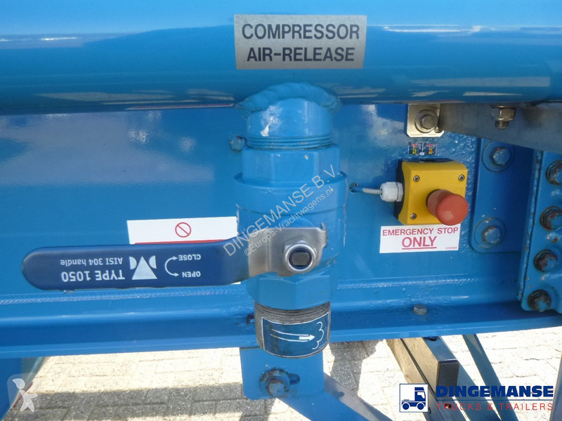 Semi reboque Feldbinder Powder tank alu 60 m3 /...
