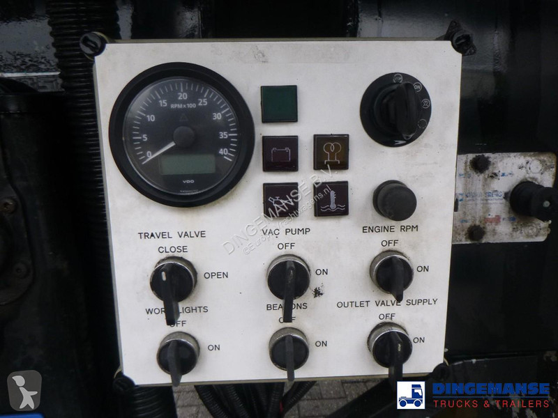 Félpótkocsi  Vacuum tank alu 30 m3 / 1 comp +...