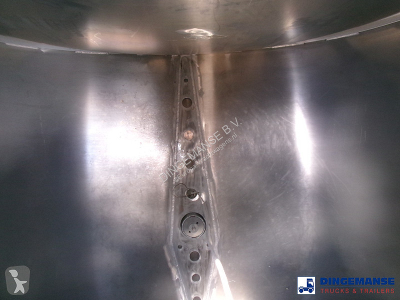 Semirimorchio  Fuel tank alu 42.8 m3 / 6 comp +...