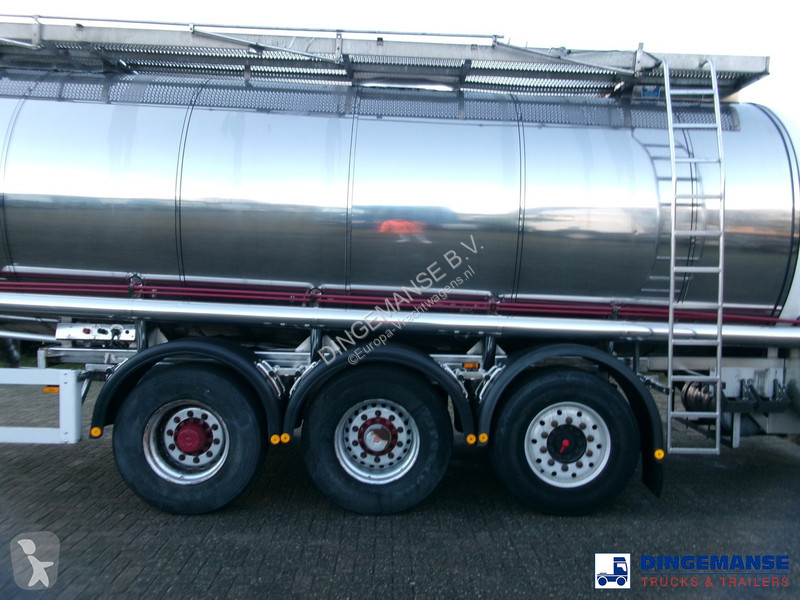 Semiremorca Feldbinder Chemical tank inox 33.5...