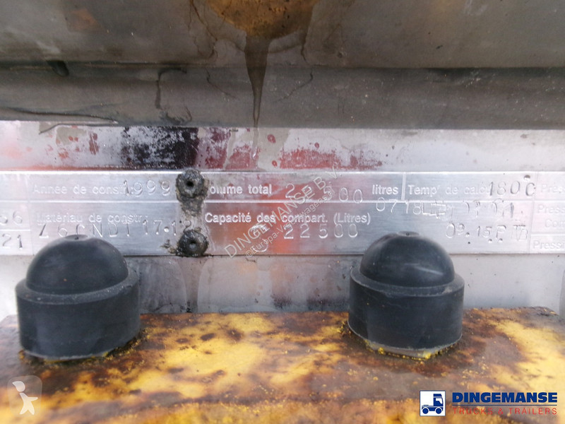 Semiremorca Magyar Chemical tank inox 22.5 m3 /...