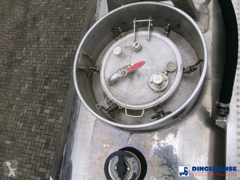 Semiremorca Magyar Chemical tank inox L4BH 33.5...