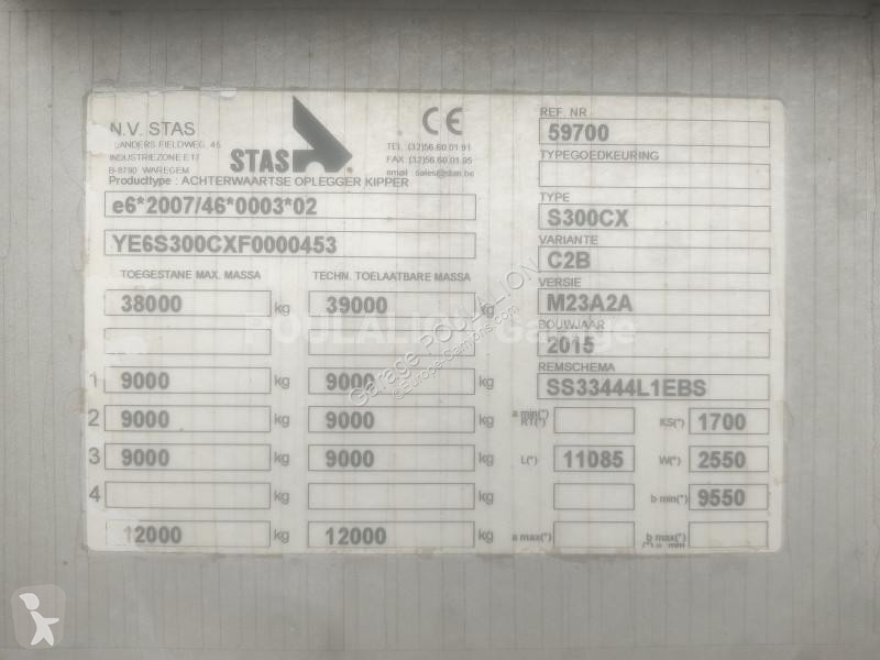 Semitrailer Stas CEREALIERE 52m3 S300CX